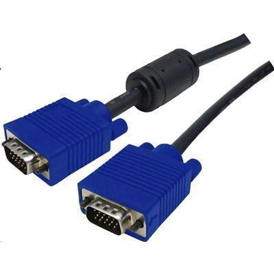 Dynamix C-VDDCBK-MM2 2M VESA DDC1 & DDC2 VGA Male/Male Cable - Molded BLACK Colour