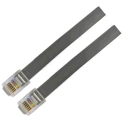 Dynamix C-RJ11-10M 10M RJ-11 to RJ-11 Cable 6C All pins connected straight through