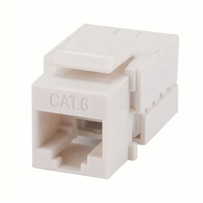 Dynamix FP-C6-002 Cat6 Keystone RJ45 Jack  for 110 Face Plate - T568A/T568B  Wiring - 90deg  Jack