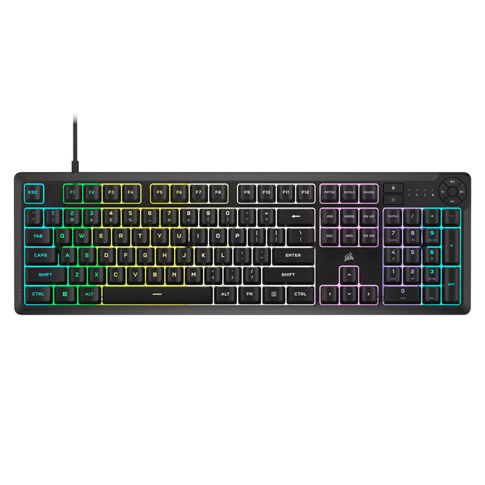 Corsair K55 CORE RGB Gaming Keyboard - Black