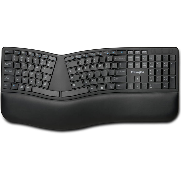 Kensington Pro Fit K75401US Ergonomic Wireless Keyboard - Black