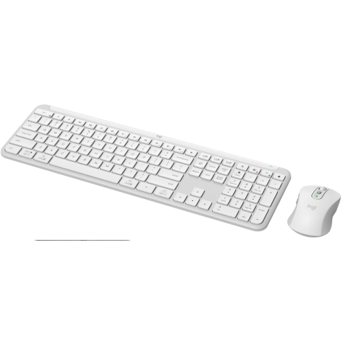 Logitech MK950 Performance Wireless Keyboard and Mouse - Off-White