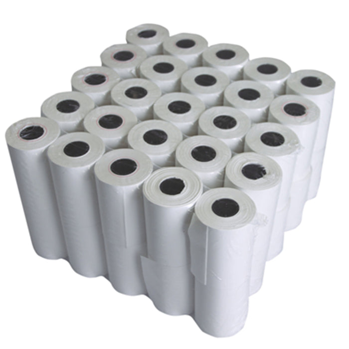 NoBrand Thermal Roll Paper 57x38mm 50 Rolls Per Box  BPA Free  -- For Eftpos  Cash register. Coreless Extra 10% long 57mm (Paper Width) x 38mm (Roll Diameter)