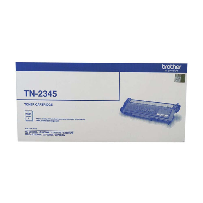 Brother TN2345 Toner Black Yield 2600 pages for Brother HLL2300D HLL2340DW HLL2365DW HLL2380DW MFCL2700DWMFCL2720DWMFCL2740DW Printer