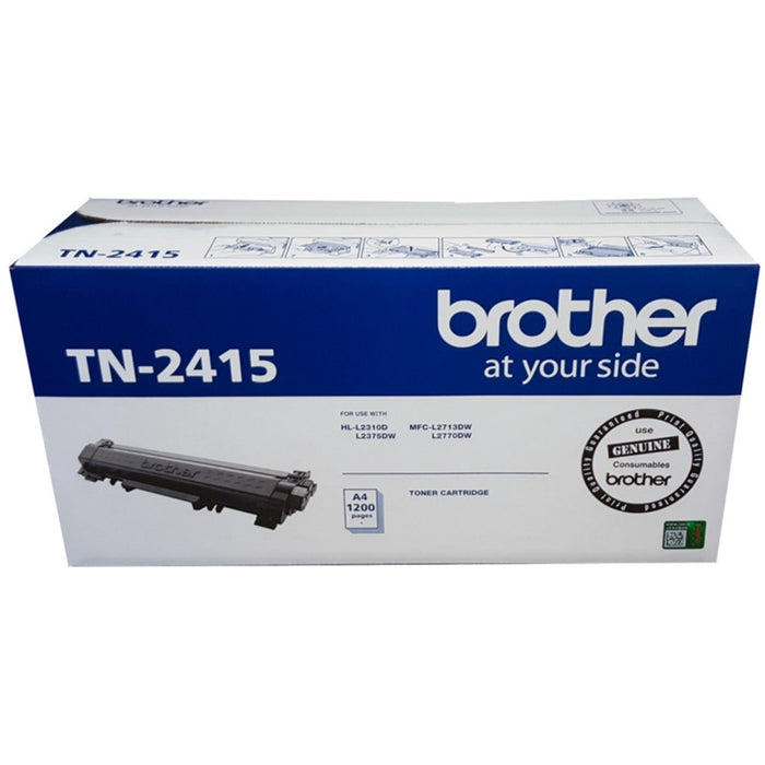 Brother TN2415 Toner Black Yield 1200 pages for Brother HLL2310D HLL2375DW MFCL2713DW MFCL2770DW Printer