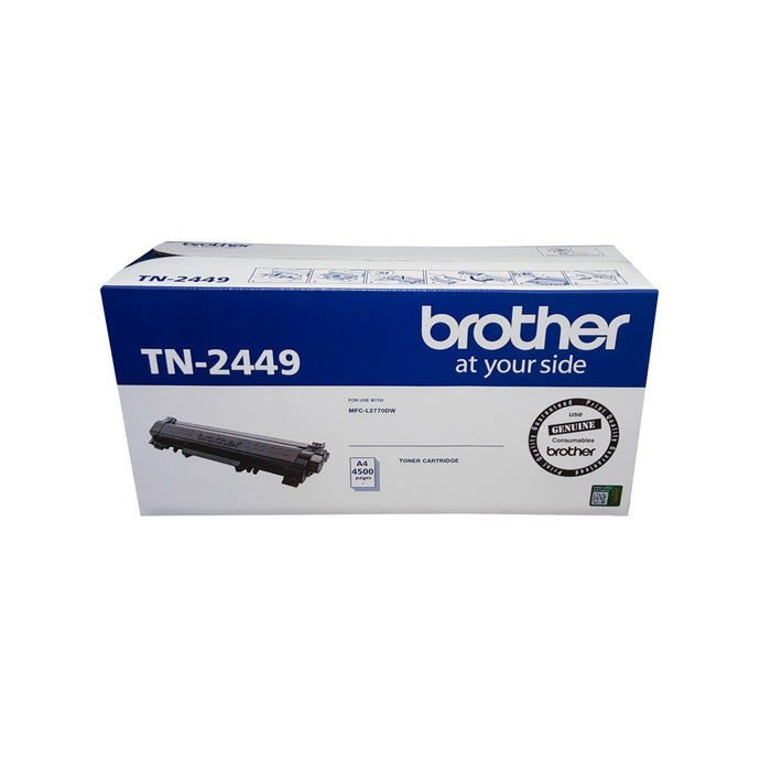 Brother TN2449 Toner Black Yield 4500 pages for Brother MFCL2770DW Printer