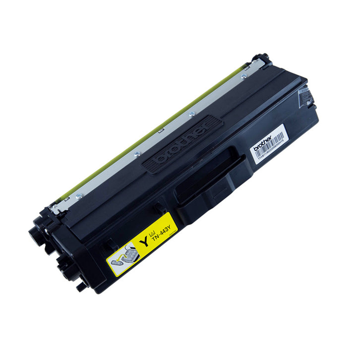 Brother TN443Y Toner Yellow Yield 4000 pages for Brother HLL8260CDW  MFCL8690CDW Printer