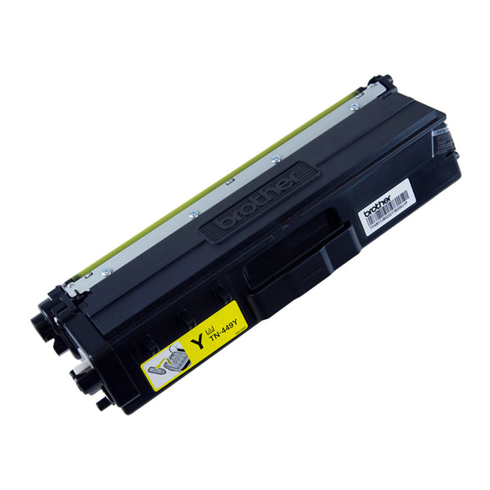 Brother TN449Y Toner Yellow High Yield(9000 Pages) Cartridge  for  HLL9310CDW  MFCL9570CDW