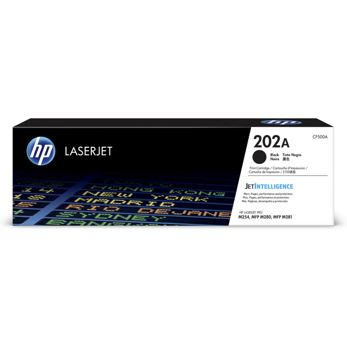 HP 202A Toner Black Yield 1400 pages for HP Colour LaserJet Pro M254dw M254nw MFP M280nw MFP M281fdn MFP M281fdw Printer