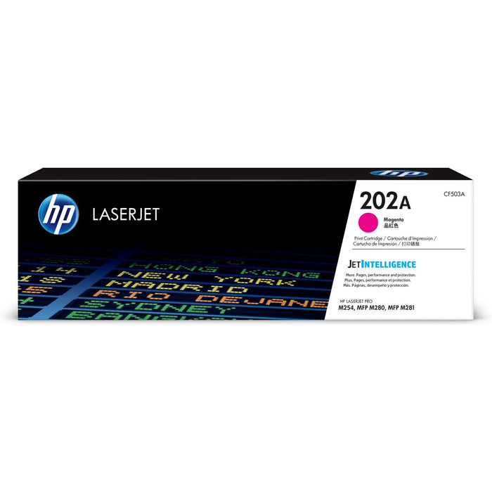 HP 202A Toner MagentaYield 1300 pages for HP Colour LaserJet Pro M254dw M254nw MFP M280nw MFPM281fdn MFP M281fdw Printer