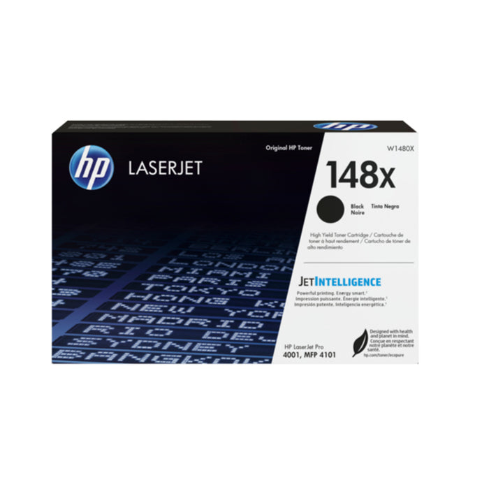 HP 148X Toner Black Yield 9500 pages for HP LaserJet Pro MFP  4101FDW 4101FDN  LaserJet Pro 4001DW LaserJet Pro 4001DN