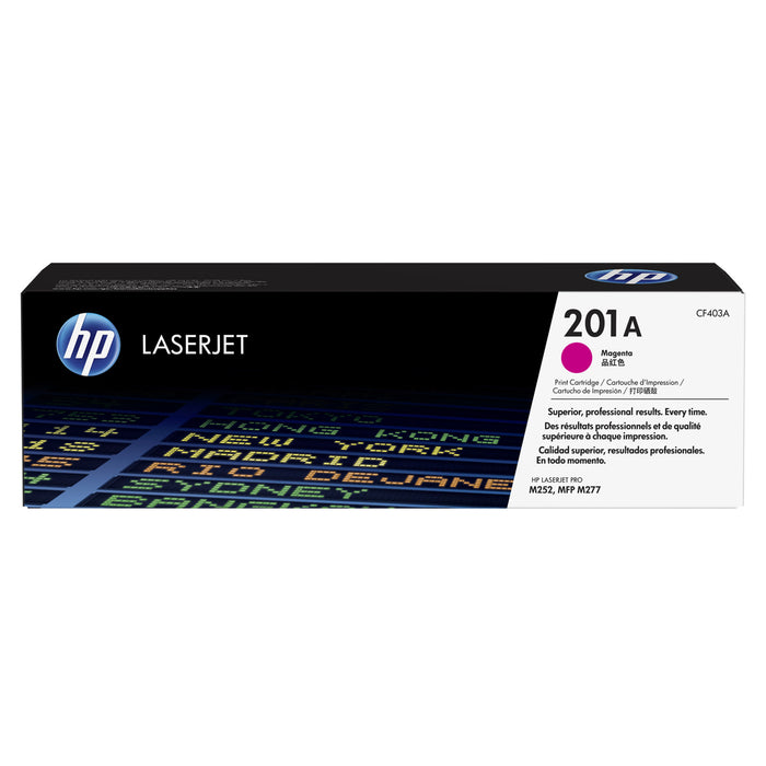 HP 201A Toner Magenta Yield 1330 pages for HP Colour LaserJet Pro M252dw M274n MFP M277dwMFPM277n Printer