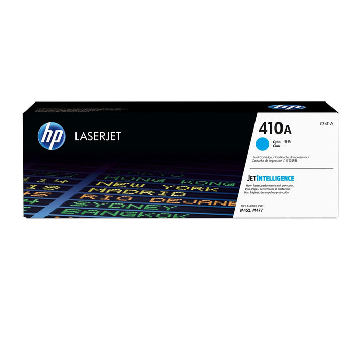 HP 410A Toner Cyan Yield 2300 pages for HP Colour LaserJet Pro M452dn M452dw M452nwM477fdw M477fnw MFP M377 Printer