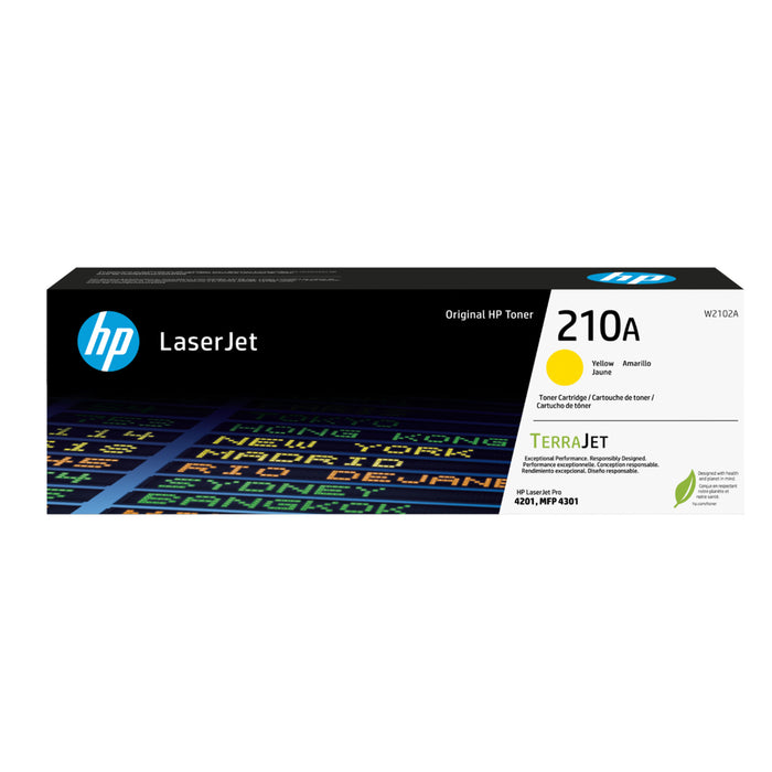 HP 210A Toner Yellow Yield 1800 pages for HP Colour LaserJet Pro  SFP 4201DN 4201DW MFP  4301DW 4301FDW Printer