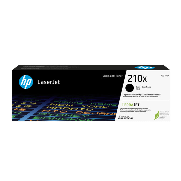HP 210X Toner Black High Yield 7500 pages for HP Colour LaserJet Pro  SFP 4201DN 4201DW MFP 4301DW 4301FDW Printer