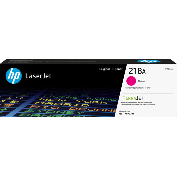 HP 218A Magenta Original LaserJet Toner Cartridge W2183A for 3301fdw 3301fdn Printer