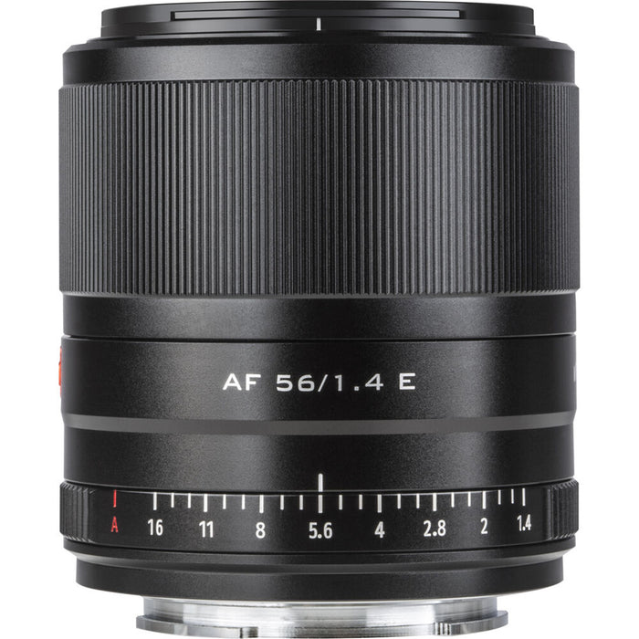 Viltrox AF 56mm f/1.4 E Lens for Sony E-mount One ED Element - One HR Element - 85mm (35mm Equivalent)