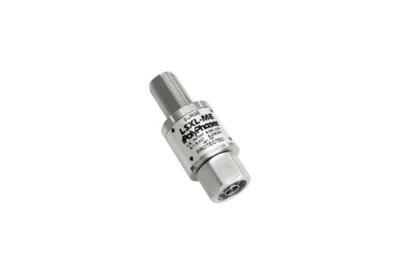 PolyPhaser N-Male to N-Female Bulkhead 1.8GHz to 3.8GHz and 4.2GHz to 6.0GHz High Pass Filter Lightning Protector LSXL-ME