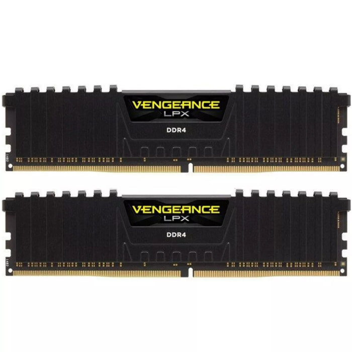 Corsair VENGEANCE LPX 16GB DDR4 Desktop RAM Kit - Black 2x 8GB - 3200Mhz - Unbuffered - 16-20-20-38 - 1.35V