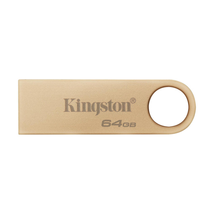 Kingston DataTraveler SE9 G3 USB Flash Drive - 64GB USB 3.2 - Premium Metal Casing - Read Up to 220MB/s