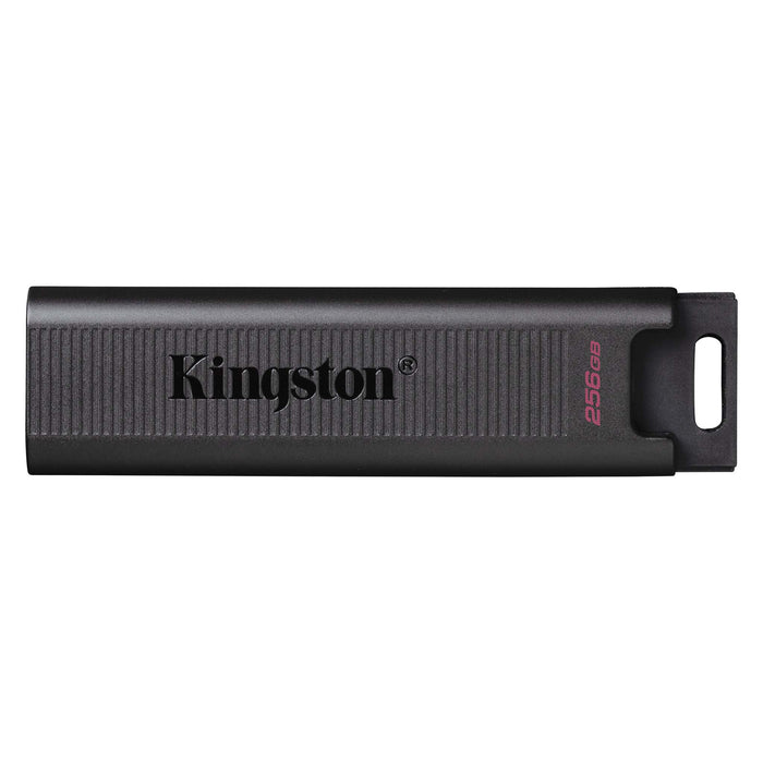 Kingston DataTraveler Max 256GB USB-C Flash Drive USB 3.2 Gen 2 - Read up to 1000MB/s - Write up to 900MB/s - Unique Ridged Casing with Keyring