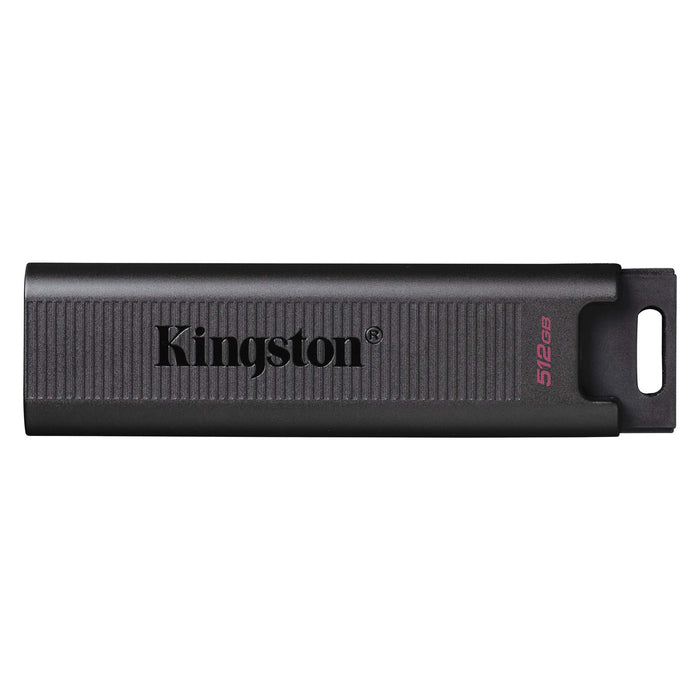 Kingston DataTraveler Max 512GB USB-C Flash Drive USB 3.2 Gen 2 - Read up to 1000MB/s - Write up to 900MB/s - Unique Ridged Casing with Keyring