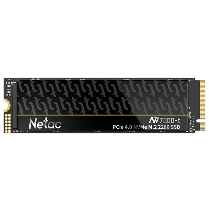 Netac NV7000-T 2TB M.2 NVMe Internal SSD with Heatsink 2280 - PCIe4x4 - 5Yr