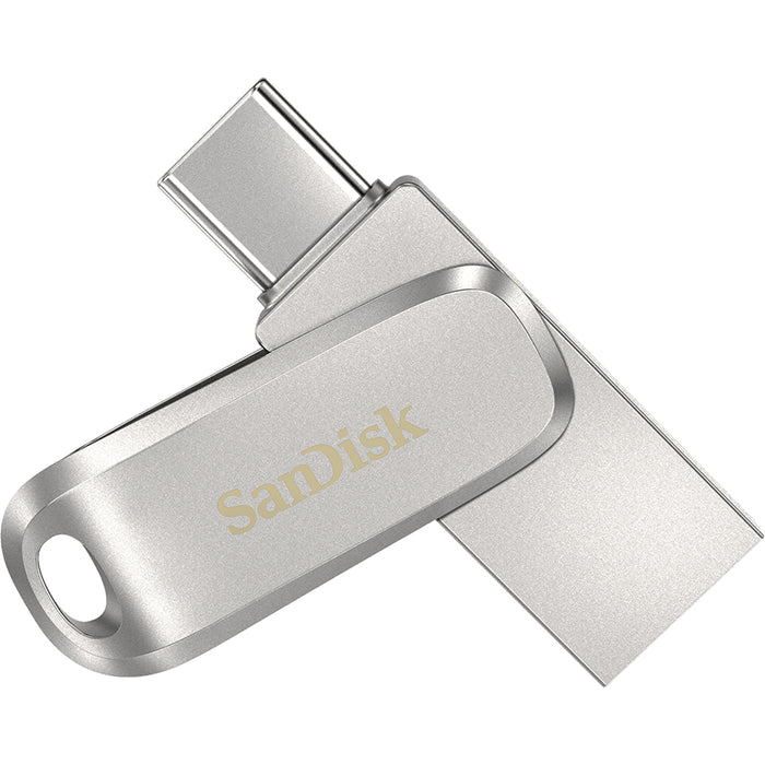 SanDisk Ultra Luxe USB-C / USB-A Dual Flash Drive - 256GB USB 3.1