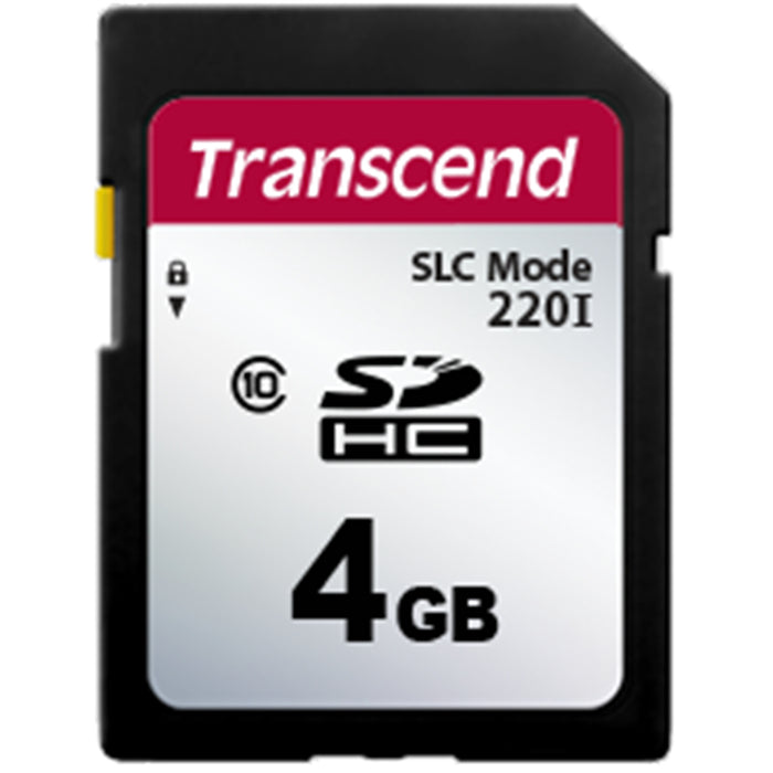 Transcend Embedded 4GB SD Card Class 10 SLC mode Wide Temp.