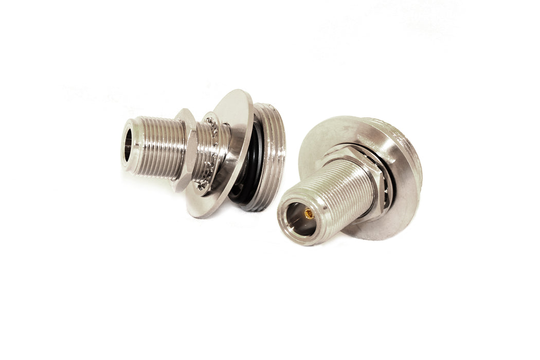NMO/TAD Mobile Antenna Mount with N-Female Bulkhead Connector