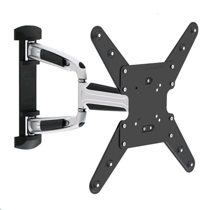 Brateck Lumi LPA31-443A 23-55" Full Motion Bracket  Tilt -12 +5deg Swivel 180 deg Rotate -2.5 +2.5deg.TV to wall 48-514mm.Max VESA 400x400. 35kg Max load. Single Stud Install.
