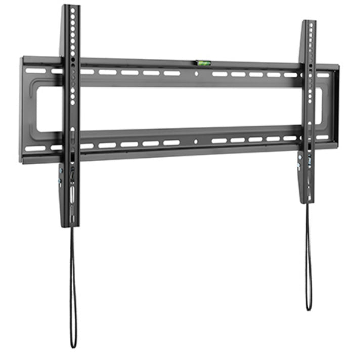 Brateck Lumi LP46-48F 37-70" Fixed Curved & Flat  TV Wall Mount. Click-in spring lock with easy release tabs. Integrated bubble level. Max Weight 50kg max VESA 800x400mm. Profile 28mm.