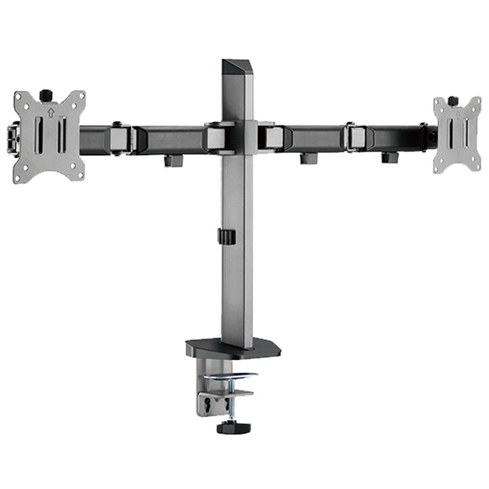 KONIC Deluxe Dual Monitor Stand - Articulating Arm - Fits Screen up to 17"-32" - Weight Capacity 9kg