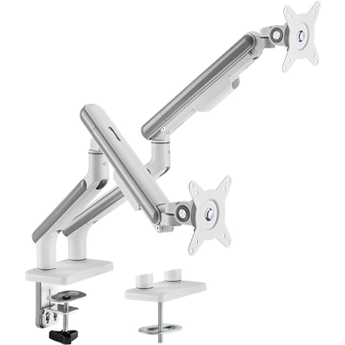 KONIC 17"-32" Dual Monitor Stand - NEO Slim Spring-Assisted Arm - Weight Capacity 2-9kg - VESA 100x100 75x75