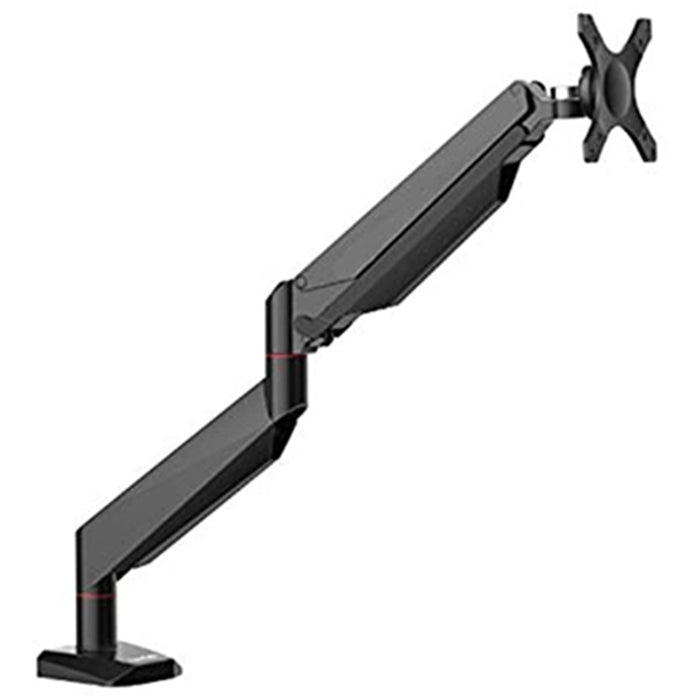 Loctek Premium Mount 24"-34" Single Ergonomic Gas Spring Monitor Stand - VESA 75 & 100mm - Max Load 6-15KG -Swivel 360deg - Tilt +90 -50deg - Fits For Gaming Monitor - 5 Years Warranty