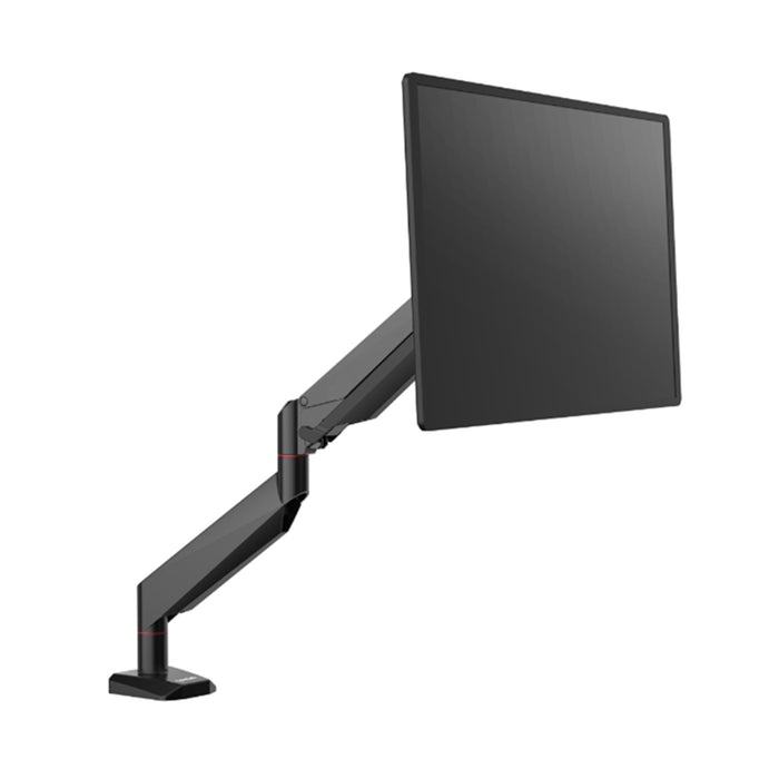 Loctek Premium Mount 17"-34" Single Monitor Ergonomic Gas Spring Arm - VESA 75 & 100mm --  Capacity Min 9KG Max20KG - Tilt +90 -15deg - Best fit  for Gaming Business Monitor - 5 Years Warranty