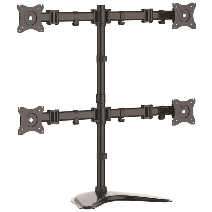 StarTech.com ARMBARQUAD Quad Monitor Stand - Heavy Duty Steel