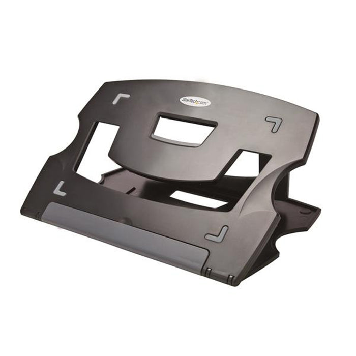 StarTech.com LTRISERP Portable Laptop Stand - Adjustable Work in comfort by positioning your laptop closer to eye level with six adjustable angle settings