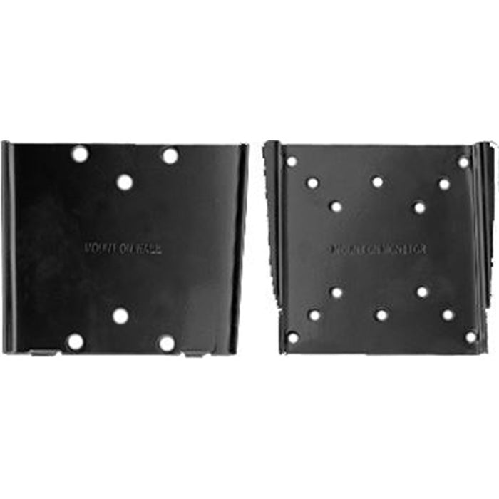 Brateck Lumi LCD-WMB201 13''-27'' Super slim low- profile Monitor wall mount bracket Supports VESA 75x75 & 100x100 - Max load: 30kg - Curved display compatible - Colour: Black