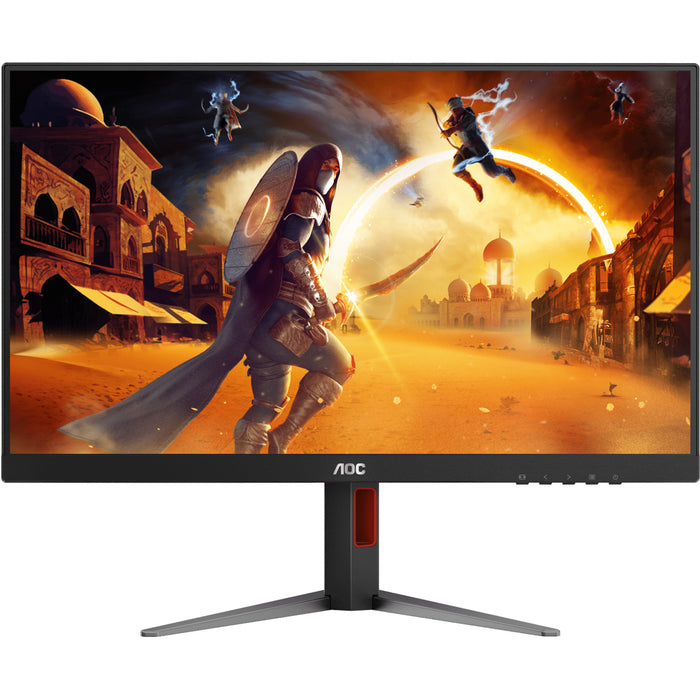 AOC Q27G4 27" QHD 180Hz Fast IPS Gaming Monitor 2560x1440 - 1ms - DisplayPort - HDMI - Height / Pivot / Swivel / Tilt Adjustable - 100x100 VESA