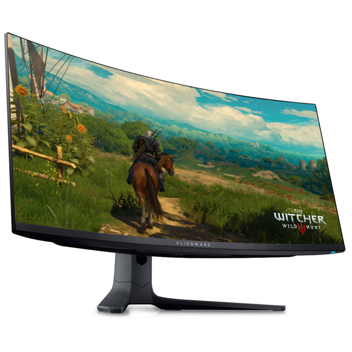 Dell ALIENWARE AW3423DWF 34" QD-OLED 165Hz Curved Ultrawide Gaming Monitor 3440x1440 - 0.1ms - HDMI - Displayport 1.4 -  AMD FreeSync Premium Pro - HDR400 - Height / Swivel / Tilt Adjustable - 100x100 VESA