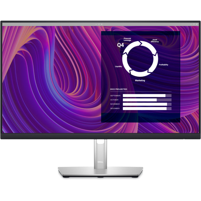 Dell P2423D 24" QHD Business Monitor 2560x1440 - IPS - DisplayPort - HDMI - USB Hub - ComfortView Plus - 99% sRGB - Height / Swivel / Tilt Adjustable - 100x100 VESA