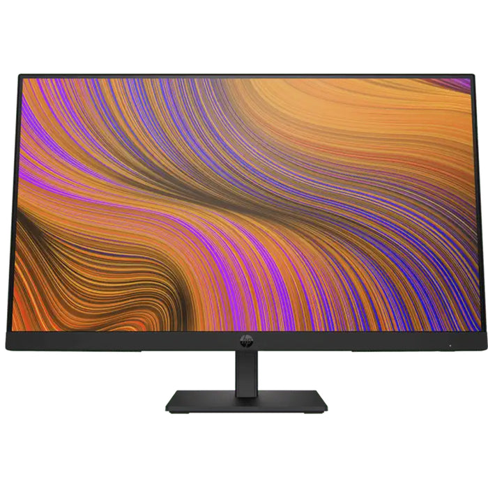 HP P24h G5 24" FHD Business Monitor 1920x1080 - IPS - DisplayPort - HDMI - VGA -- Speakers - Height / Tilt Adjustable - 100x100 VESA