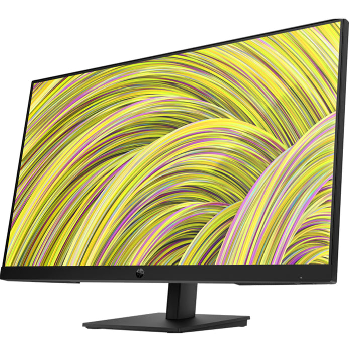 HP P27h G5 27" FHD Business Monitor 1920x1080 - IPS - DisplayPort - HDMI - VGA - Speakers - Height /Tilt Adjustable - 100x100 VESA