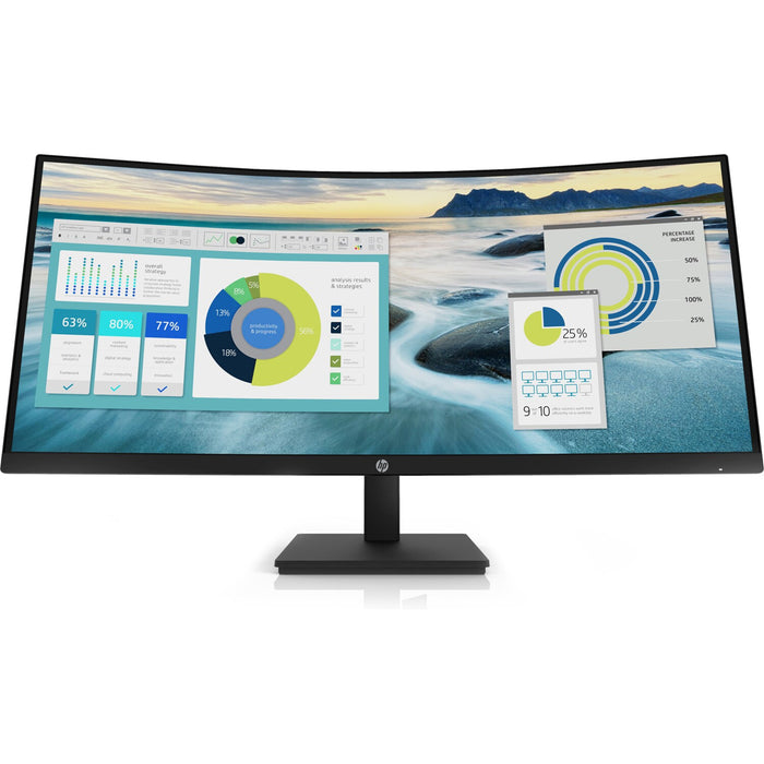 HP P34HC G4 34" Ultrawide QHD Business Monitor 3440x1440 - DisplayPort - HDMI - USB-C 65W