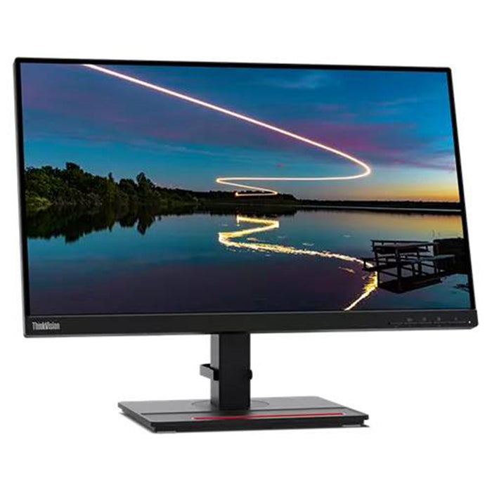 Lenovo ThinkVision T24m-20 24" FHD Monitor With USB-C 1920x1080 - IPS - DisplayPort - HDMI - USB-C - RJ45 - USB Hub - Height/ Pivot / Swivel / Tilt Adjustable - 100x100 VESA