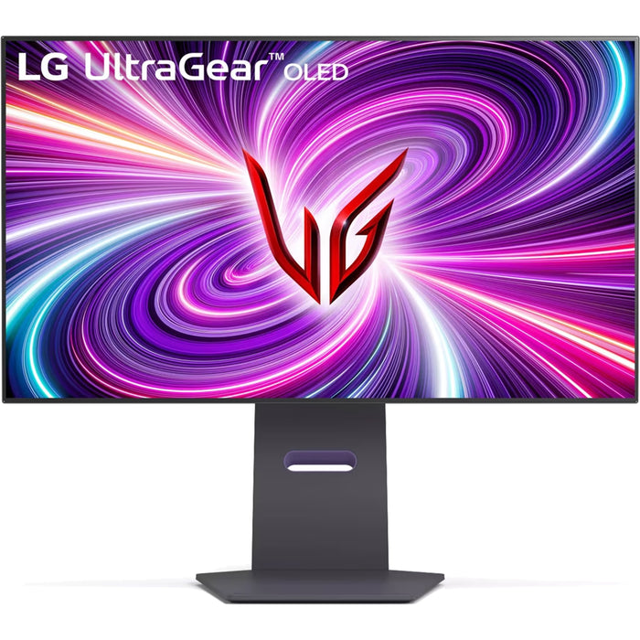 LG UltraGear 32GS95UE-B 32" 4K UHD 240Hz OLED Gaming Monitor with Sound from Screen 3840x2160 - 0.03ms - HDR400 True Black - NVIDIA G-Sync Compatible - HDMI 2.1 + DP 1.4 - Height Adjustable - 100x00 VESA