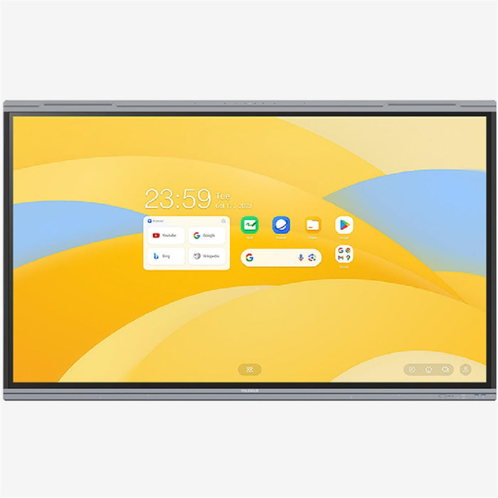 Maxhub U3 Series 65" 4K Intelligent Education Touch Screen with Android 13 - Google EDLA Certified 50 Points IR Touch 2.2 Channel Speaker 8-Mics Array Range up to 8M   5 Years warranty