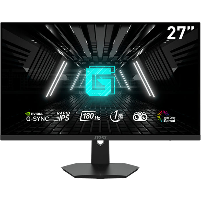 MSI G274F 27" FHD 180Hz Rapid IPS Gaming Monitor 1920x1080 - 1ms - DisplayPort - 2x HDMI - Anti-Flicker - AMD FreeSync Premium - 134% sRGB - Tilt Adjustable - 75x75 VESA