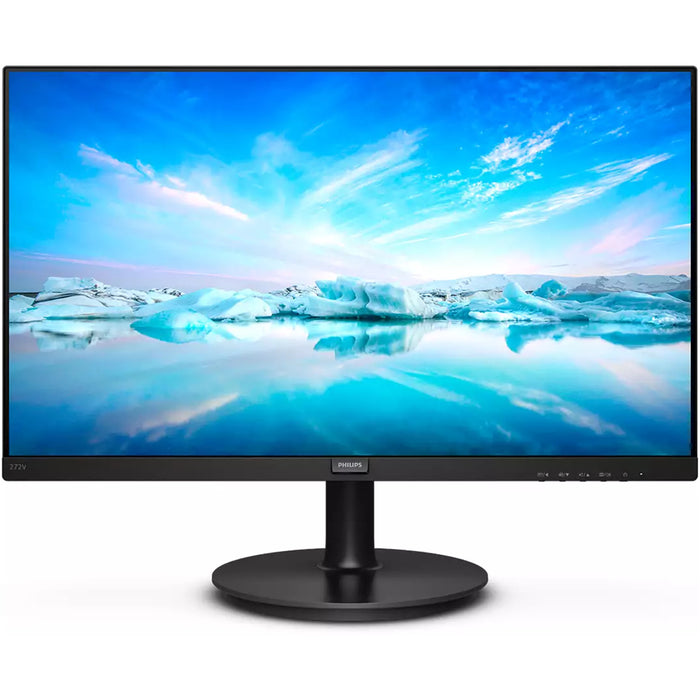 Philips 272V8A/75 27" FHD Monitor 1920x1080 - IPS - DisplayPort - HDMI - VGA - Speakers - Flicker-Free - Tilt Adjustable - 100X100 VESA